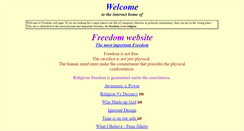 Desktop Screenshot of freedom.whatcom.wa.us