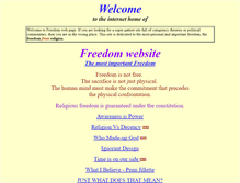 Tablet Screenshot of freedom.whatcom.wa.us